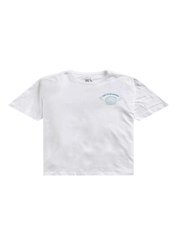 Reserva - Camiseta Time To Be Groovy Escudo Reserva Branco