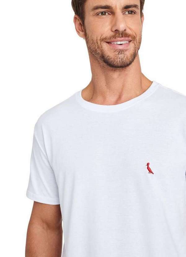Reserva - Kit 2 Camisetas Brasa Branca Pica Pau Bordado Reserva Branco 2