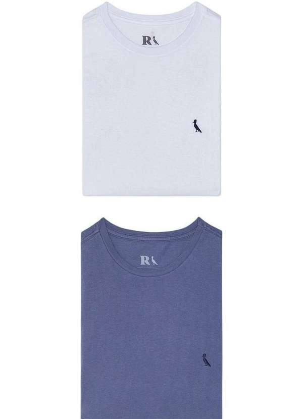 Reserva - Kit 2 Camisetas Gota Pica Pau Bordado Reserva Marinho Stoned 6