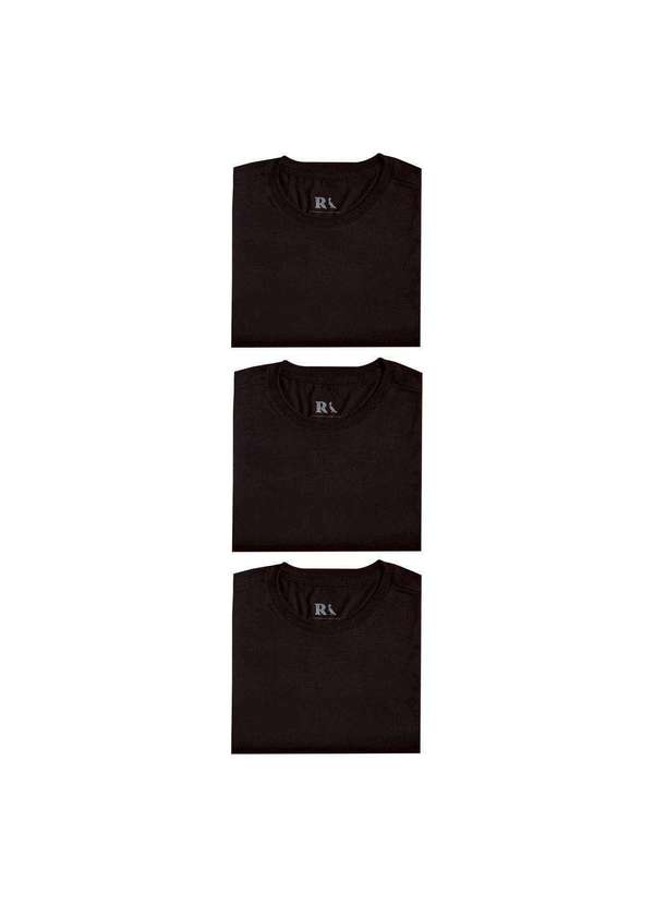 Reserva - Kit 3 Camisetas Básica Reserva Preto