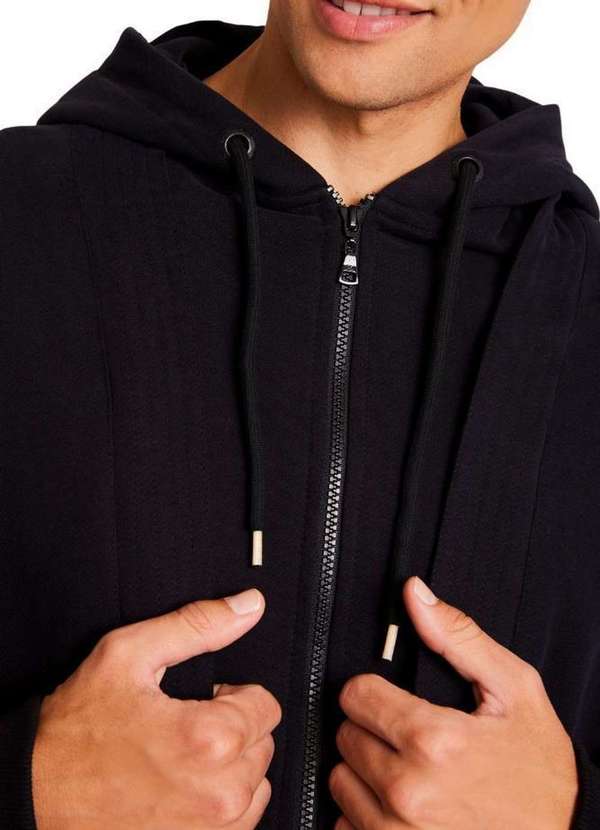 Reserva - Casaco Moletom Kimono Reserva Preto 2