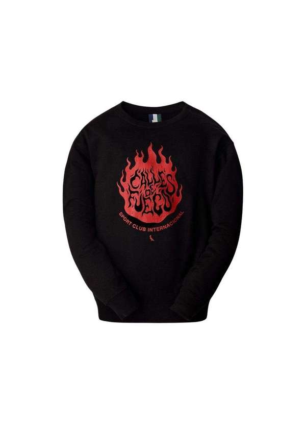 Reserva - Suéter Estampado Calles de Fuego Inter Reserva Preto 4