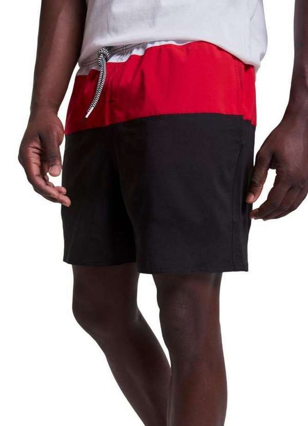 Reserva - Short Praia Flamengo Recortes Reserva Preto 4