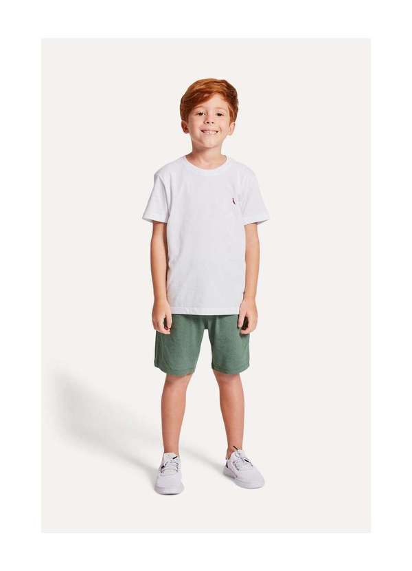 Reserva Mini - Camiseta Brasa Pica Pau Bordado Mini Mini Reserva Mini Branco 3