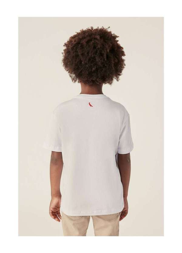 Reserva Mini - Camiseta Brasa Pica Pau Bordado Mini Mini Reserva Mini Branco 6