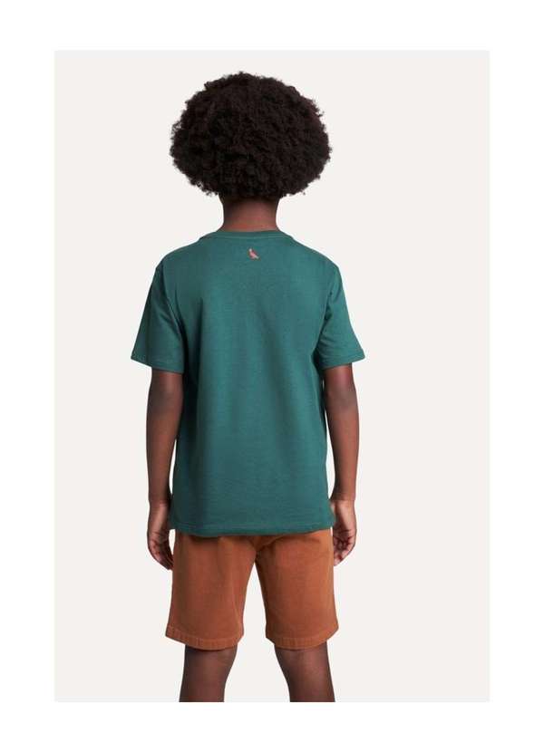 Reserva Mini - Camiseta Brasa Pica Pau Bordado Mini Mini Reserva Mini Verde Escuro 2