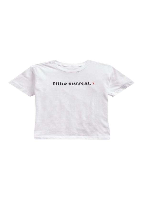 Reserva Mini - Camiseta Filho Surreal Dm 20 Reserva Mini Branco