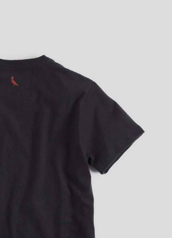 Reserva Mini - Camiseta Mini Pica Pau Silver Tape Conforto Reserva Mini Preto 4