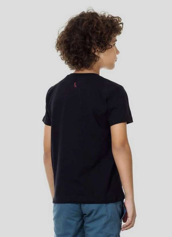 Reserva Mini - Camiseta Mini Pica Pau Silver Tape Conforto Reserva Mini Preto 5