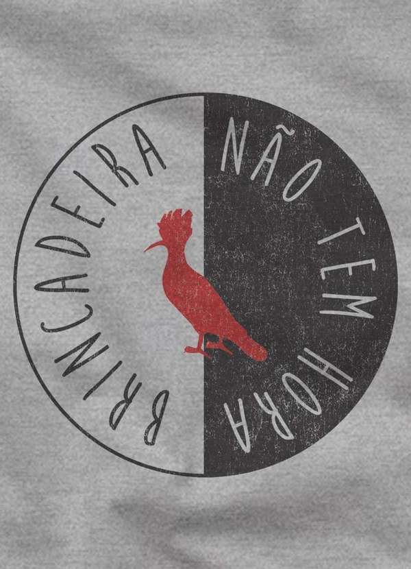 Reserva Mini - Camiseta Não Tem Hora Reserva Mini Cinza Mescla 3