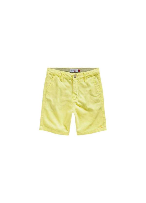 Reserva Mini - Bermuda Sm Casual Nova Reserva Mini Amarelo Claro