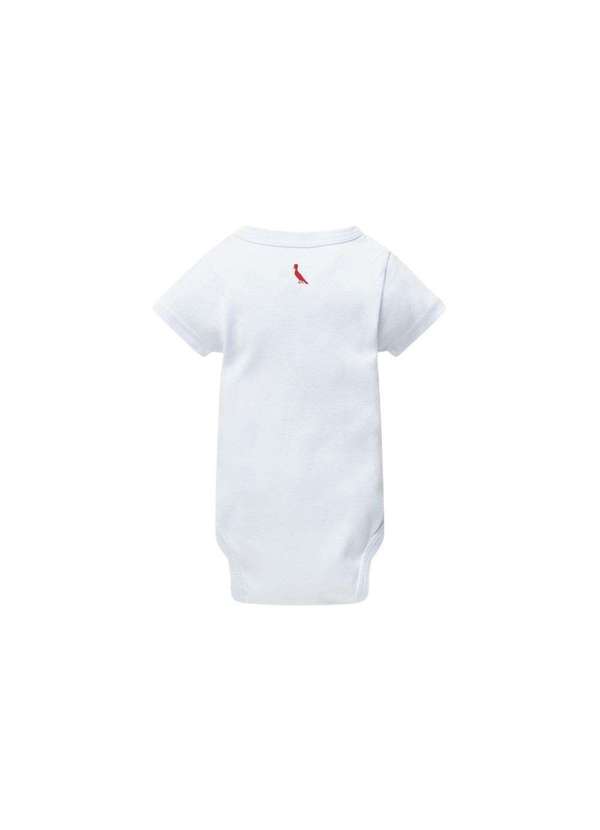 Reserva Mini - Body Bb Estampa Fui Pro Bloco Reserva Mini Branco 4