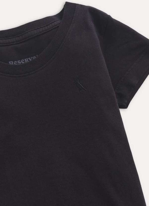 Reserva Mini - Body Bebê Cores Básico Reserva Mini Preto