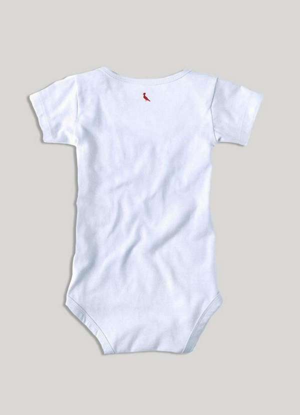 Reserva Mini - Body Estampa Irmão Mais Novo Reserva Mini Branco 4