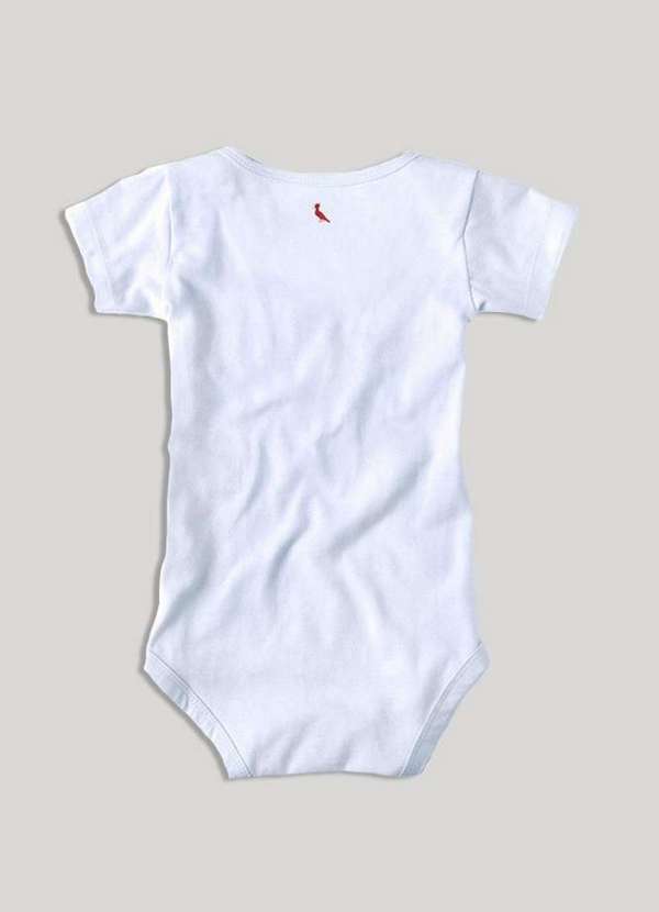 Reserva Mini - Body Estampa Irmão Mais Novo Reserva Mini Branco 7