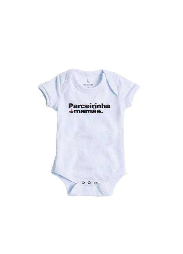 Reserva Mini - Body Parceirinha da Mamãe Mini Reserva Mini Branco