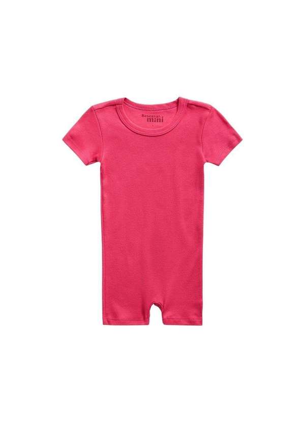 Reserva Mini - Macacão Bb Mc Básico Reserva Mini Rosa Pink