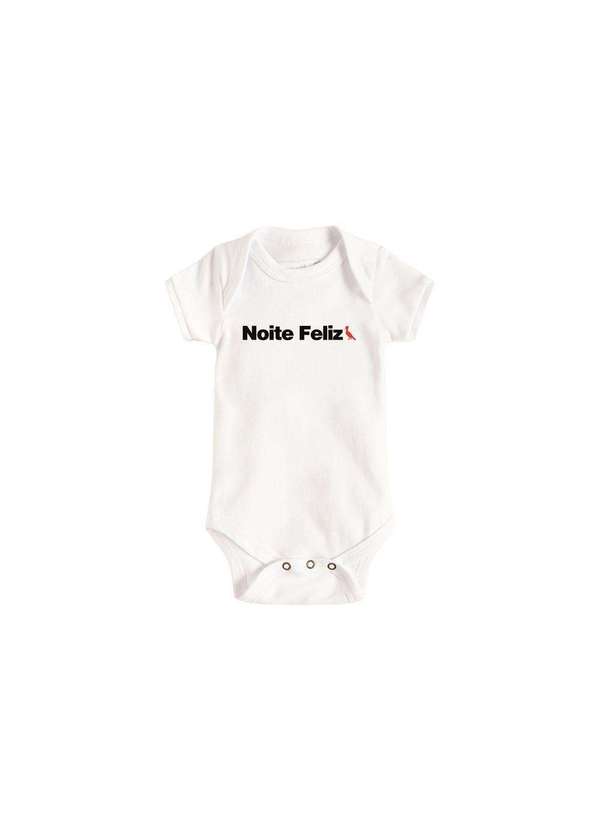 Reserva Mini - Macaquinho Bb Natal Noite Feliz Reserva Mini Branco 1