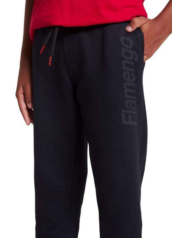 Reserva Mini - Calça Moletom Flamengo Reserva Mini Preto 2