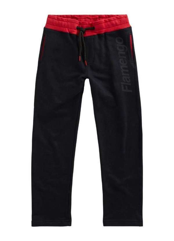 Reserva Mini - Calça Moletom Flamengo Reserva Mini Preto 4