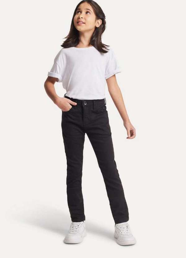 Reserva Mini - Calça Pf Skinny Color Reserva Mini Preto 2