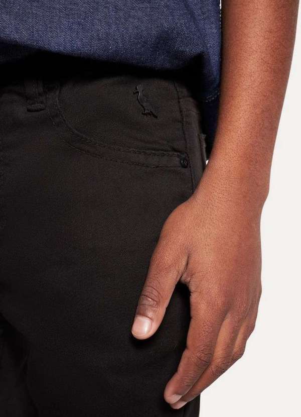 Reserva Mini - Calça Pf Skinny Color Reserva Mini Preto 3