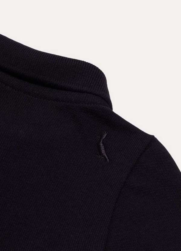 Reserva Mini - Polo Bb Macaquinho Piquet Básica Reserva Mini Preto 2