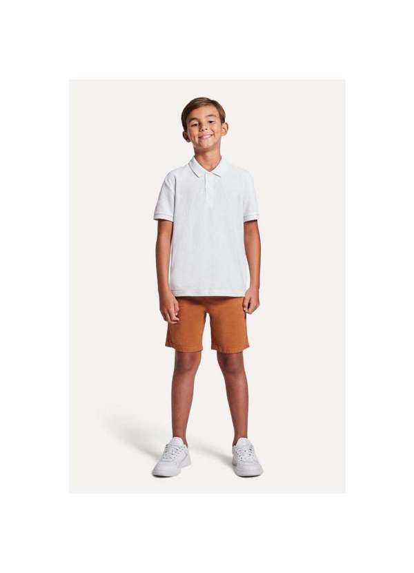 Reserva Mini - Polo Pf Piquet Básica Reserva Mini Branco 3