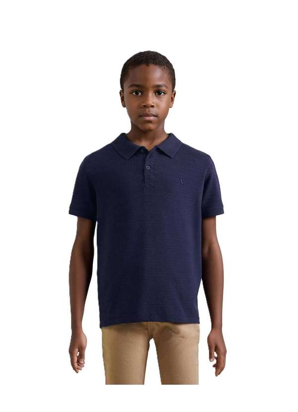 Reserva Mini - Polo Pf Piquet Básica Reserva Mini Marinho