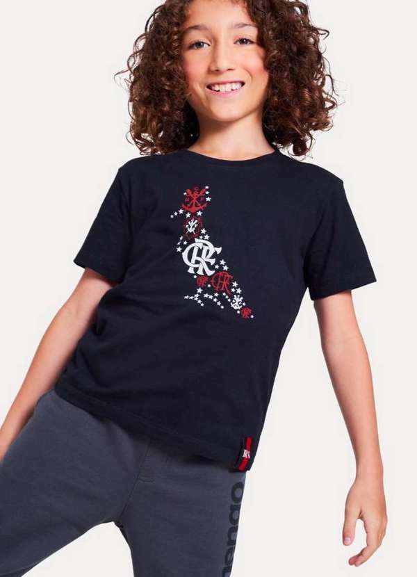 Reserva Mini - Camiseta Estampada Pica Pau Brasão Reserva Mini Preto 2