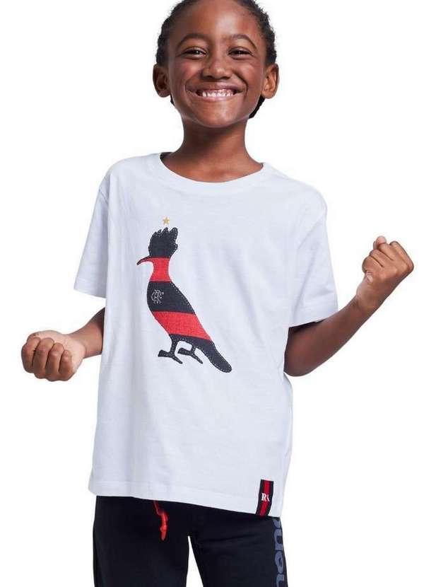 Reserva Mini - Camiseta Estampada Pica Pau Crf Reserva Mini Branco