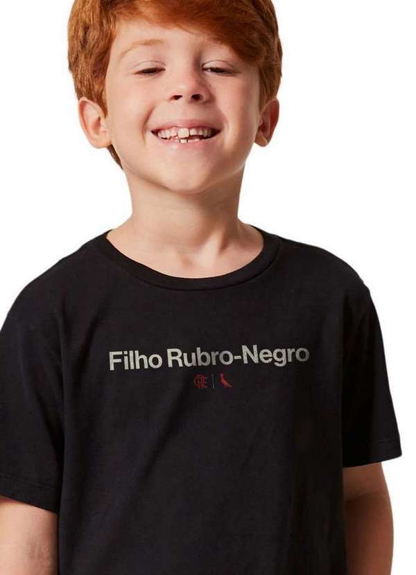 Reserva Mini - Camiseta Filho Rubro Negro Reserva Mini Preto 2