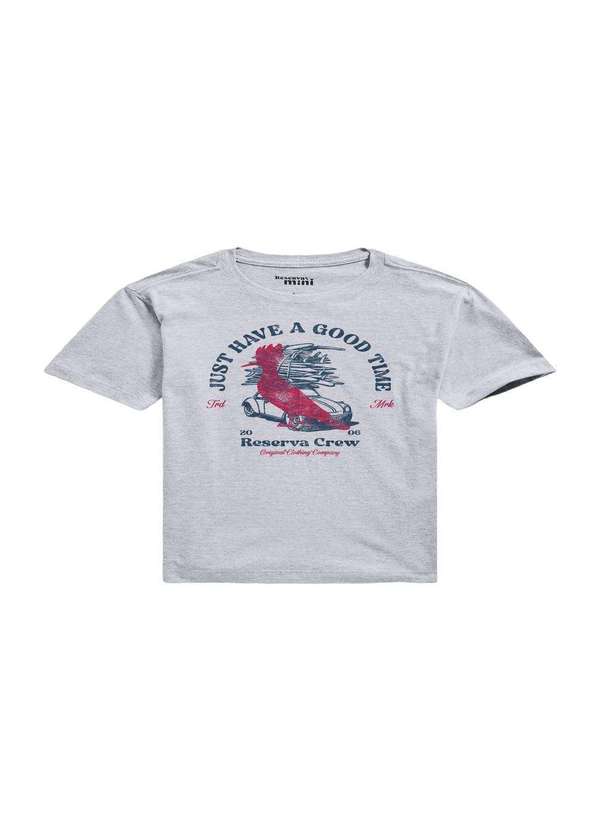 Reserva Mini - Camiseta Good Time Reserva Mini Cinza