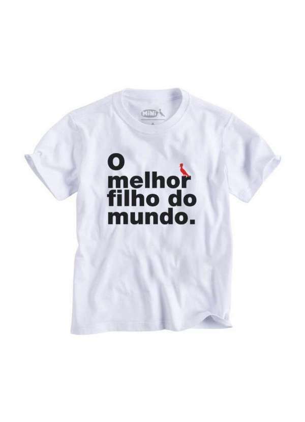 Reserva Mini - Camiseta Melhor Filho Reserva Mini Branco