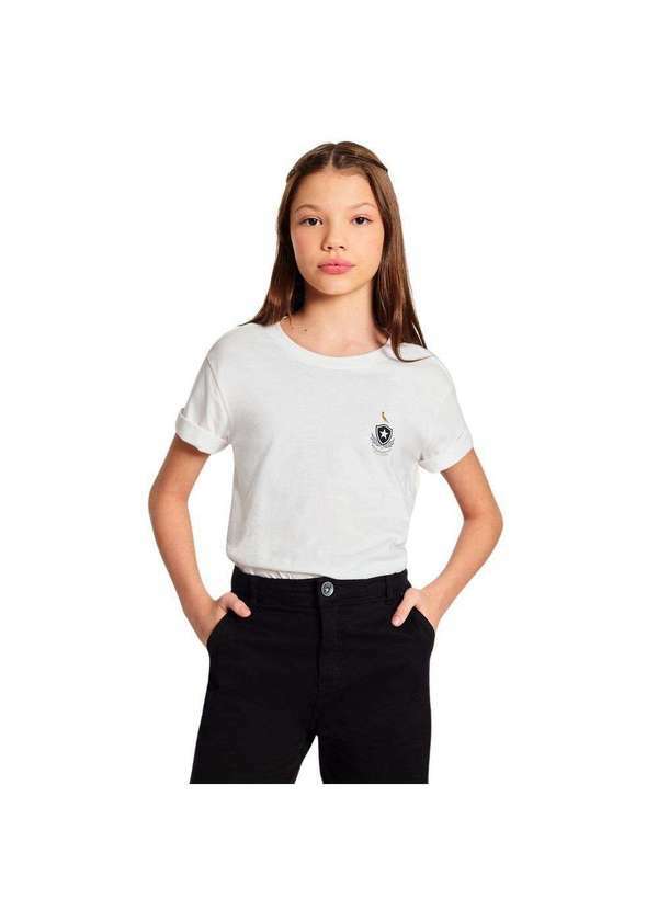 Reserva Mini - Camiseta Mini Botafogo Rio Escudo Reserva Branco 2