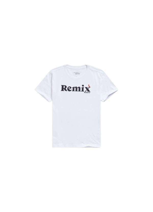Reserva Mini - Camiseta Mini Estampada Remix Reserva Mini Branco
