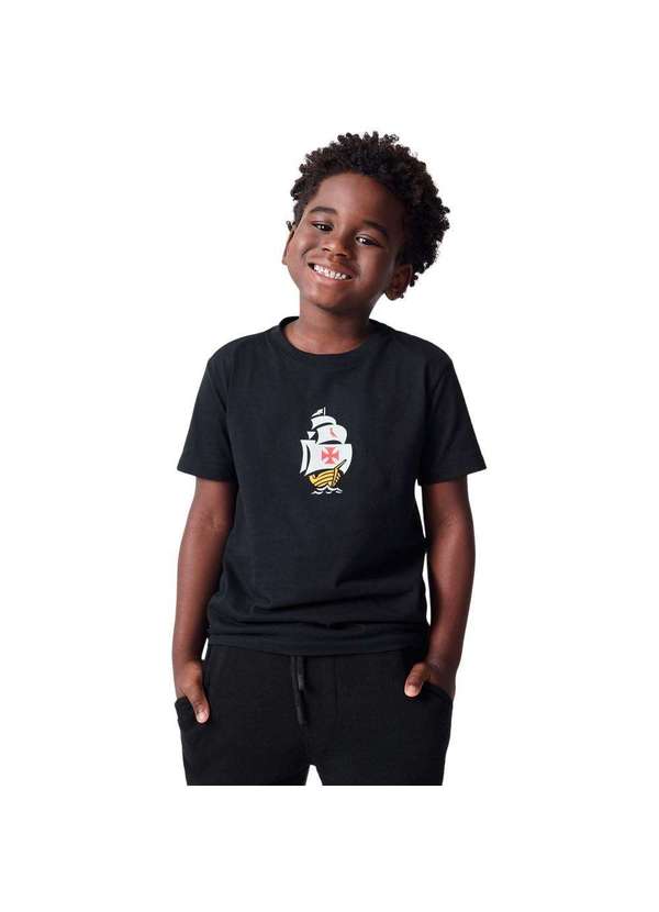 Reserva Mini - Camiseta Mini Estampada Vela Vasco Reserva Mini Preto 4