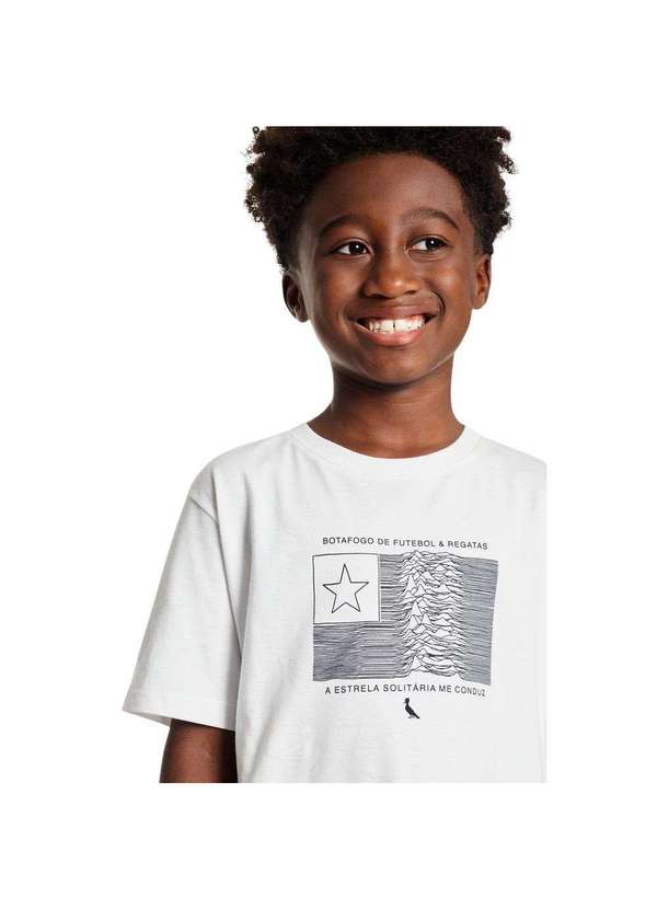 Reserva Mini - Camiseta Mini Estrela Solitária Botafogo Reserva Branco