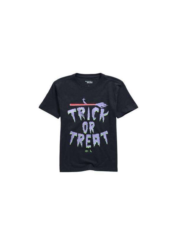 Reserva Mini - Camiseta Mini Trick Or Treat Reserva Mini Preto