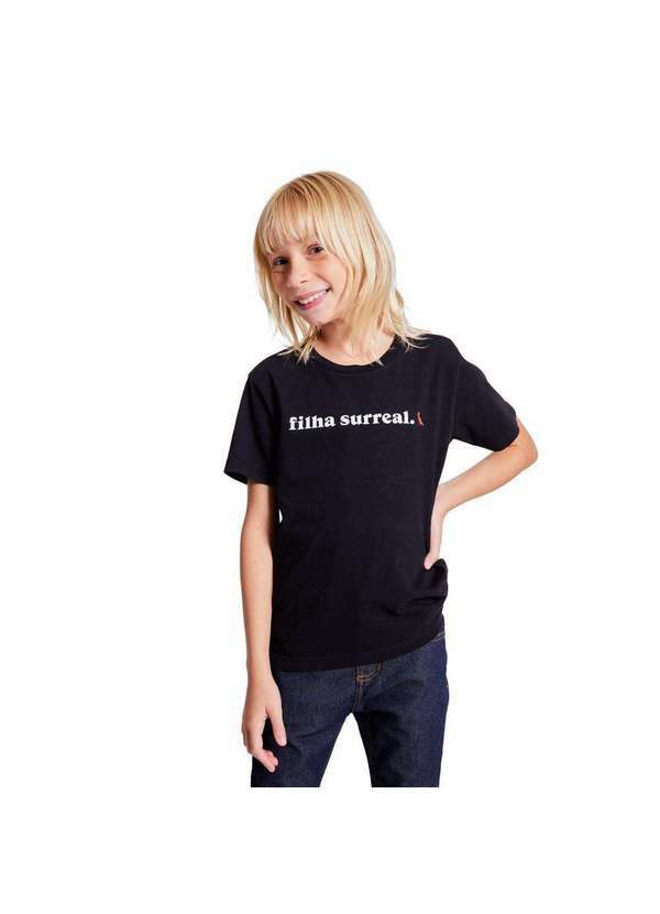 Reserva Mini - Camiseta Minina Filha Surreal Dm20 Fem Reserva Mini Preto