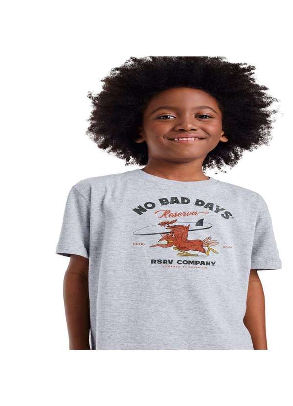 Reserva Mini - Camiseta no Bad Days Reserva Mini Cinza 4