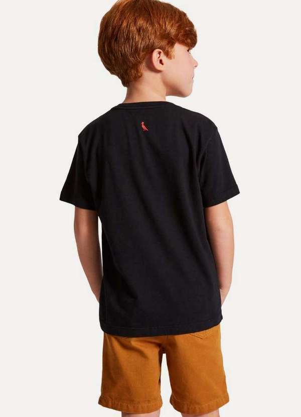 Reserva Mini - Camiseta Pica Pau Rockeiro Reserva Mini Preto 3