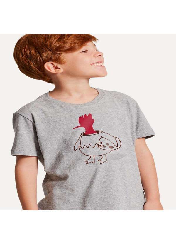 Reserva Mini - Camiseta Pp Fantasia Reserva Mini Cinza 2