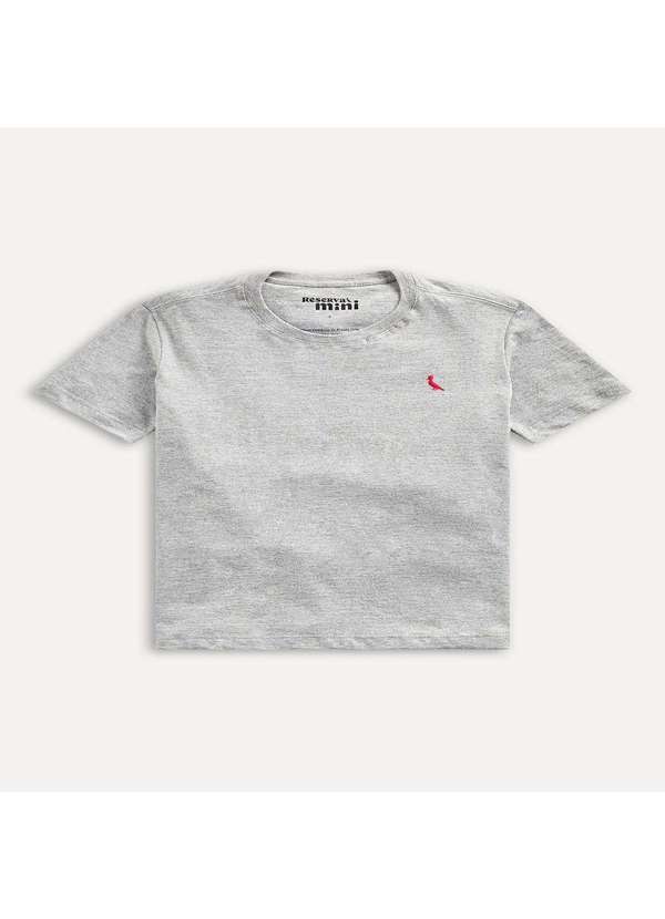 Reserva Mini - Kit 3 Camisetas Brasa Reserva Mini Branco/Cinza 4