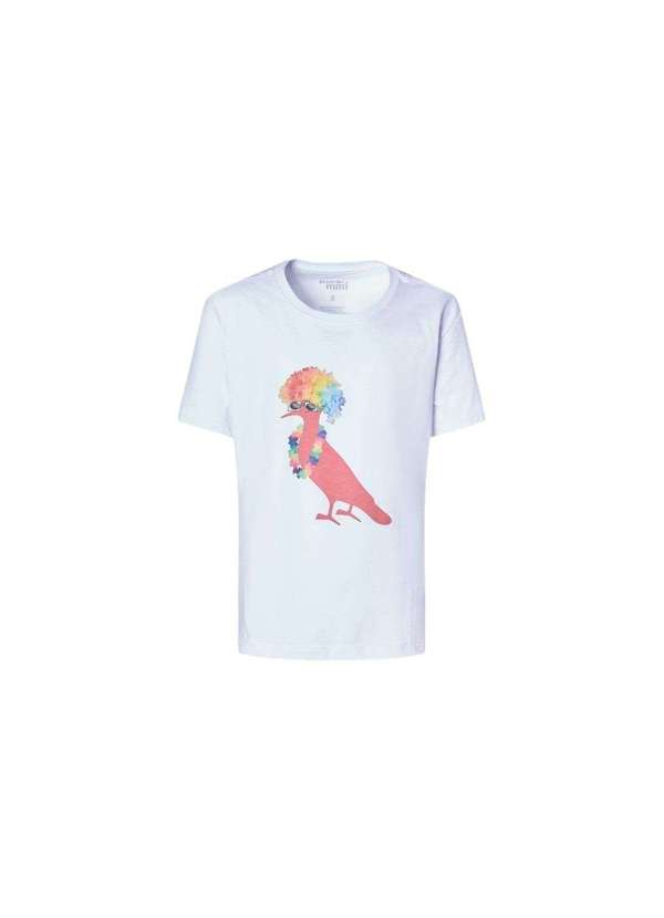 Reserva Mini - Camiseta Est Pica Pau Bloco de Rua Reserva Mini Branco