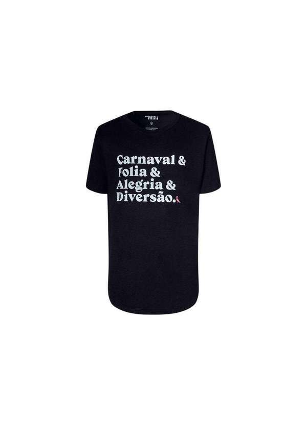 Reserva Mini - Camiseta Estampa Diversão Reserva Mini Preto