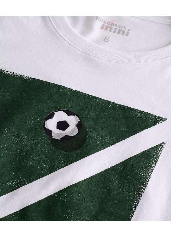 Reserva Mini - Camiseta Estampa Field Mini Reserva Mini Branco 3