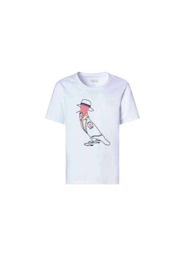 Reserva Mini - Camiseta Estampa Mestre de Bateria Reserva Mini Branco