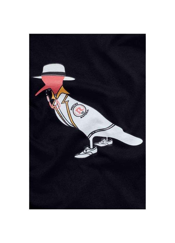 Reserva Mini - Camiseta Estampa Mestre de Bateria Reserva Mini Preto 2