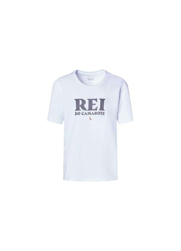 Reserva Mini - Camiseta Estampa Rei do Camarote Reserva Mini Branco